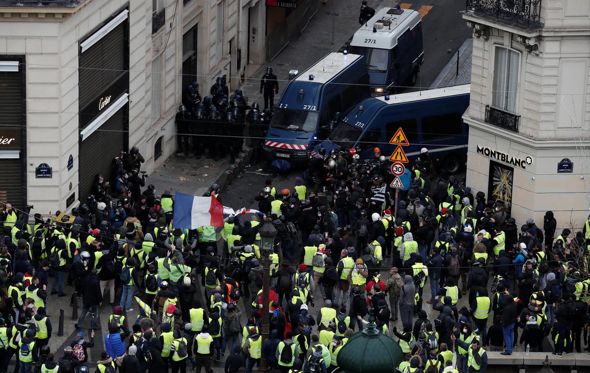Protesti v Franciji | Foto Reuters