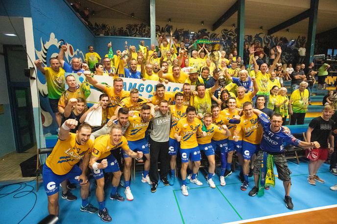 Celje Gorenje superpokal | Celjani se veselijo sedme superpokalne lovorike | Foto Jurij Vodušek/Sportida