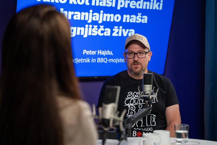 Peter Hajdu je podjetnik in BBQ-mojster | Foto: Liam Toni Šironjič