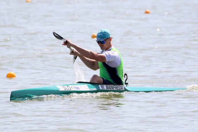 Matevž Manfreda | Matevž Manfreda je v drugi polfinalni skupini dosegel najboljši čas. | Foto Kajakaška zveza Slovenije