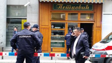 V Beogradu se je v slaščičarni razstrelil moški