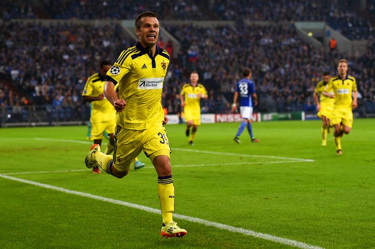 Damjan Bohar (Maribor) je pred desetimi leti na gostovanju v Nemčiji zatresel mrežo Schalkeja. | Foto: Getty Images