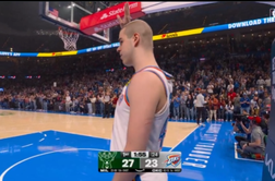 Nikola Topić hudi bolezni dočakal debi v ligi NBA