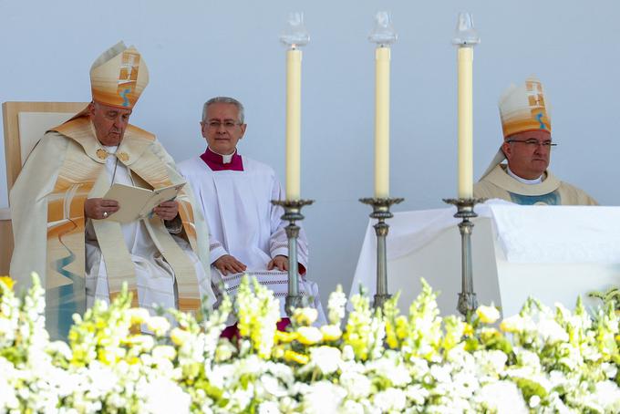 papež Frančišek, obisk, Madžarska | Foto: Reuters