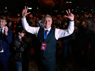 Srdanović po zmagi Študentske liste na volitvah v Srbiji napovedal obnovo pravne države