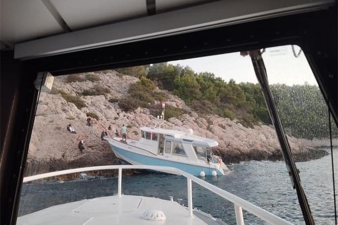 nasedla ladja, potniška ladja, Split, Splitska vrata | Foto https://mmpi.gov.hr