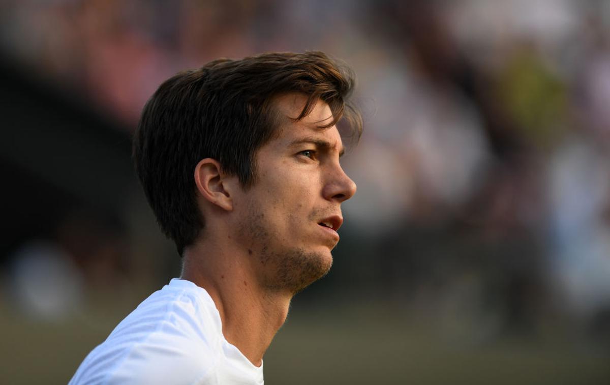 Aljaž Bedene | Aljaž Bedene je v prvem krogu brez težav odpravil Nemca Maximiliana Martererja. | Foto Gulliver/Getty Images