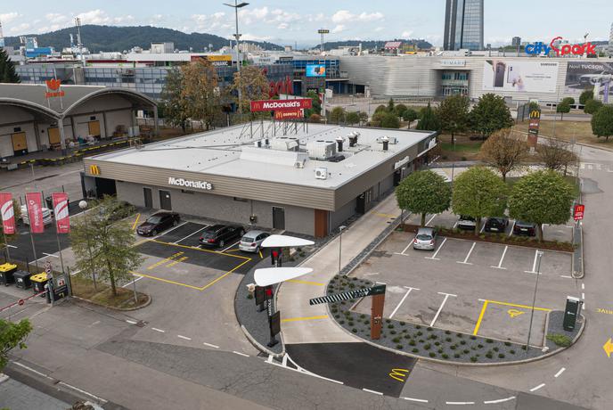 Povsem nova podoba: McDonald's Žito po temeljiti prenovi znova odprl vrata