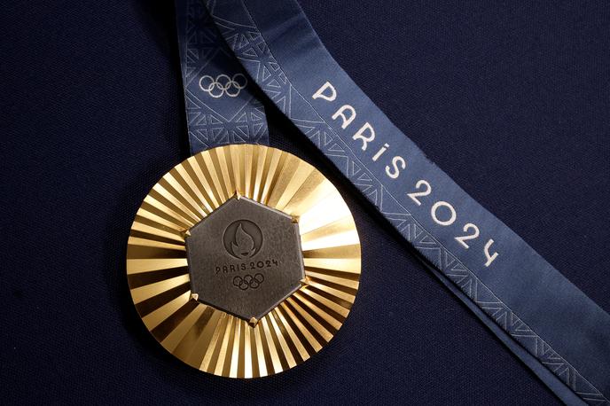 OI Pariz 2024, zlata kolajna | Za posamično olimpijsko slovensko zlato na igrah v Parizu bo na voljo 70 tisoč evrov, v kolektivnih panogah pa bo ekipa dobila 390 tisoč evrov. | Foto Guliverimage