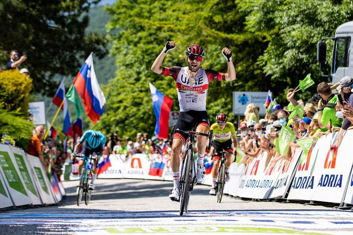 Po Sloveniji 2021 - 4. etapa | Diego Ulissi je zmagovalec kraljevske etape dirke Po Sloveniji, Tadej Pogačar pa ostaja trdno v skupnem vodstvu. | Foto Matic Klanšek Velej/Sportida