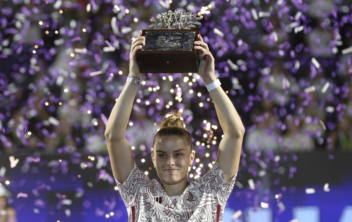 Maria Sakkari | Maria Sakkari se veseli druge turnirske zmage WTA, a prve po štirih letih. | Foto Guliverimage