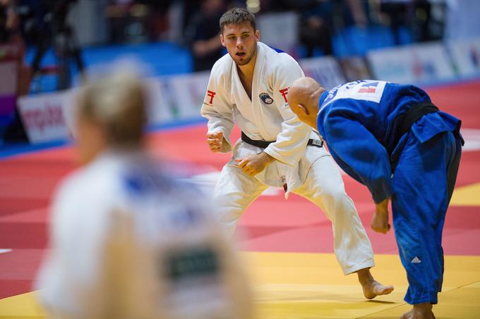 Martin Hokaj je v boju za bron izgubil proti tekmecu iz Gruzije. | Foto: Saša Pahič Szabo/Sportida