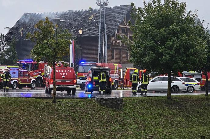 Smlednik | Nastalo je za nekaj sto tisoč evrov materialne škode. | Foto Bralec