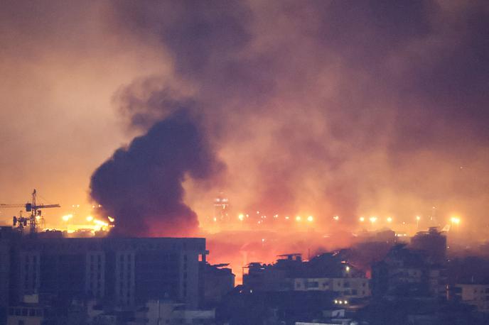 Izraelsko bombardiranje Bejruta | Foto Reuters