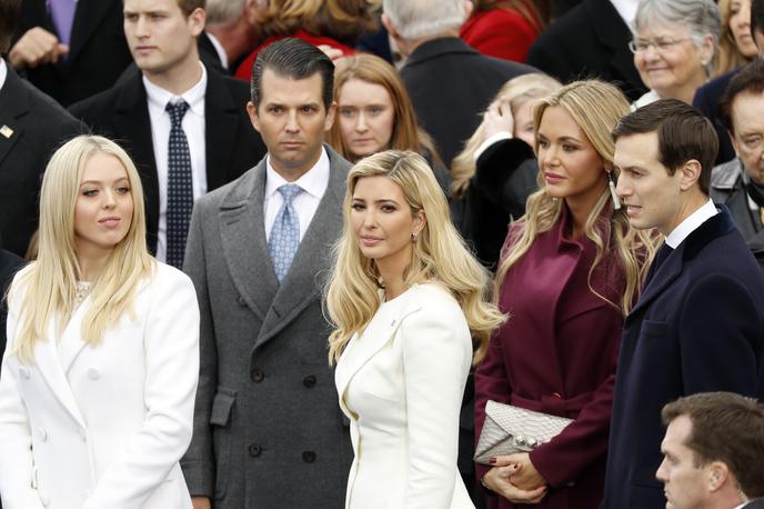 Vanessa, Tiffany Trump | Tiffany (levo) in Vanessa (desno) naj bi se neprimerno zbližali s članoma tajne službe. | Foto Reuters