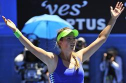 Wozniackijeva ob grand slam in prvo mesto (video)
