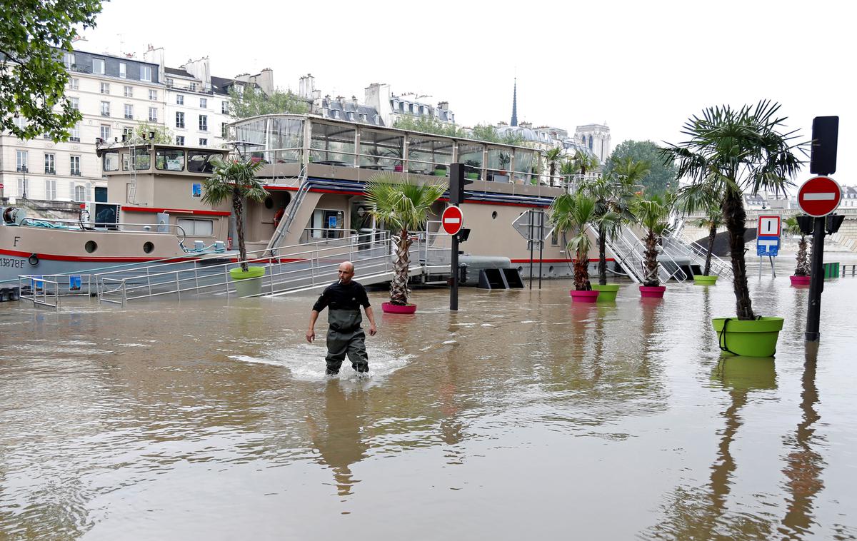 Poplave Francija Pariz | Foto Reuters