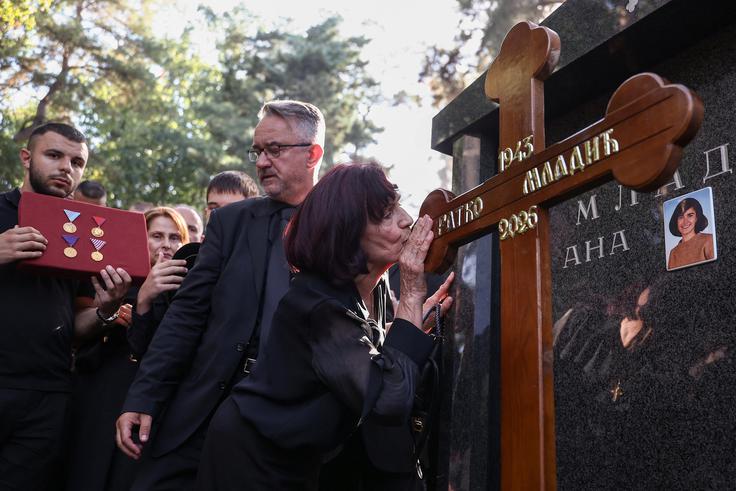 Ratko Mladić, pogreb, Beograd | Foto: Reuters