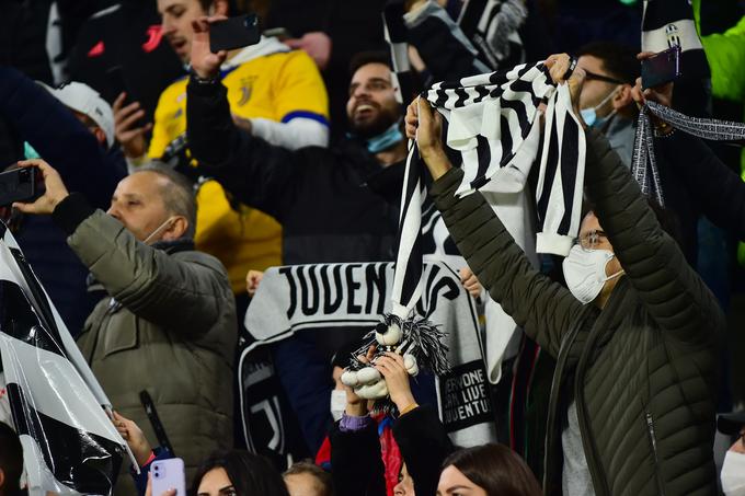 Navijači Juventusa so dočakali spremembe. | Foto: Reuters