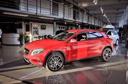 Mercedes-Benz GLA predpremierno na ogled slovenskim kupcem