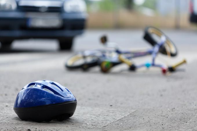 Nesreča, kolesar, promet | Foto: 