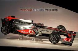 McLaren v sezono 2010 z drzno oblikovanim MP4-25