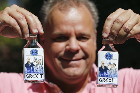 Poslovna ideja nemškega podjetnika: prodajal bo Grexit vodko