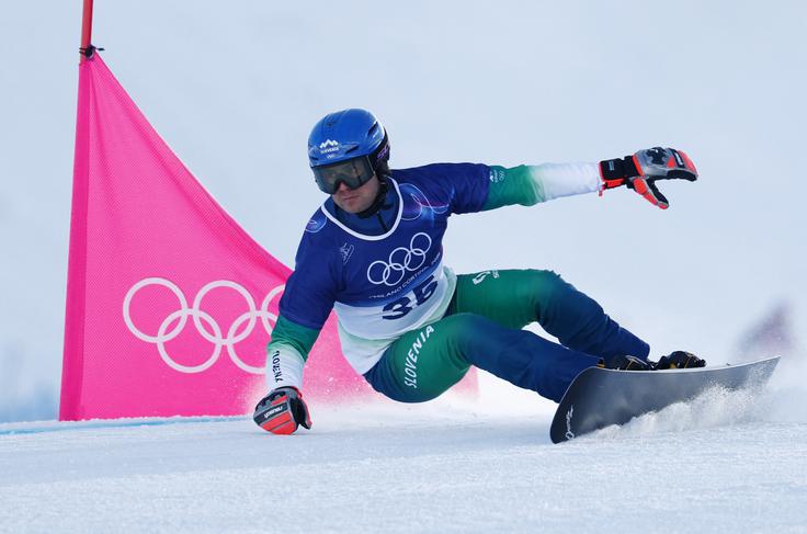 Žan Košir Livigno ZOI 2026 | Foto: Reuters