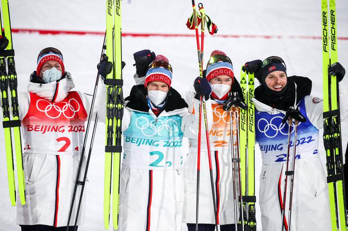 nordijska kombinacija ekipna tekma | Norvežani so ekipni olimpijski prvaki v nordijski kombinaciji. | Foto Guliverimage