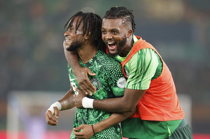 Nigerija Ademola Lookman | Ademola Lookman je zadel za napredovanje Nigerije nad Angolo z 1:0. | Foto Reuters