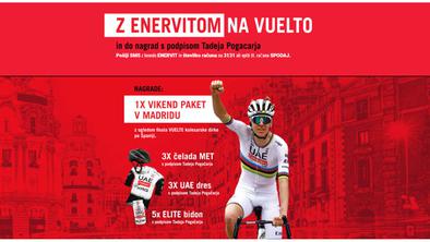 Z Enervitom na Vuelto #nagradnaigra
