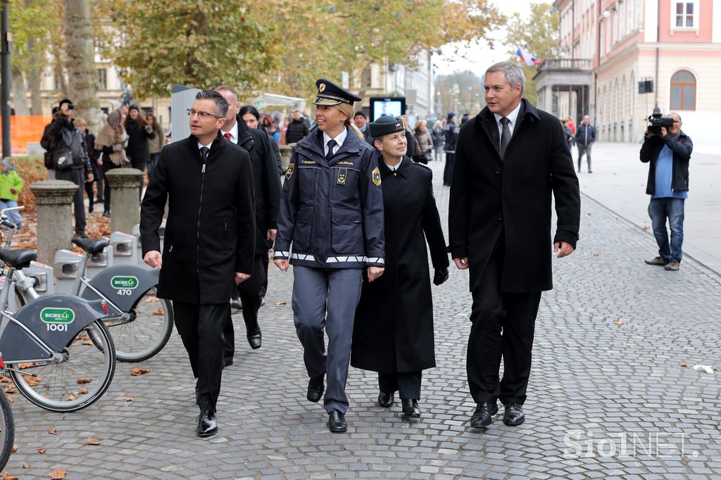 Državni vrh polaganje venca