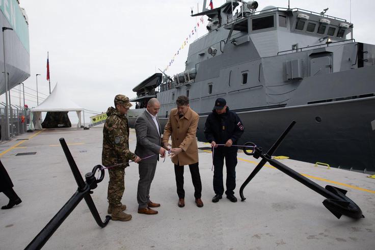 ladja Triglav, privez | Foto: Slovenska vojska