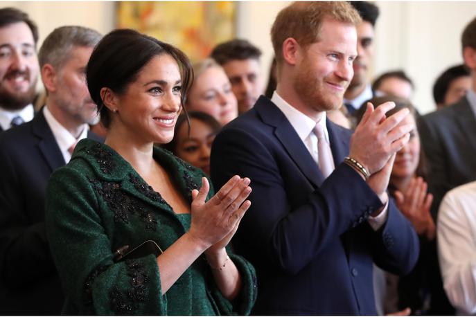 Meghan Markle, princ Harry | Kako bo poskrbljeno za varovanje Harryja, Meghan in Archieja po 31. marcu, še ni znano. | Foto Getty Images