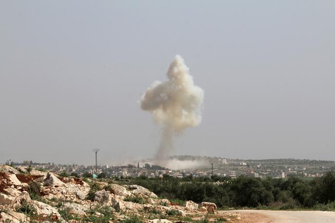 Sirija | Izrael je doslej izvedel že nekaj bombnih napadov Siriji, ki naj bi bili, kot trdijo v Tel Avivu, uperjeni proti iranski vojski, ki podpira sirski režim. | Foto Reuters