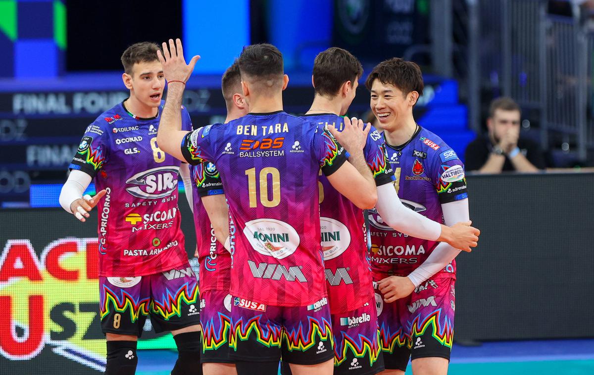 Perugia odbojka | Odbojkarji Perugie bodo igrali v finalu lige prvakov. | Foto Reuters