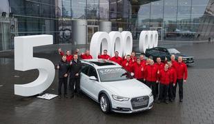 Audi naredil pet milijonov vozil s sistemom quattro