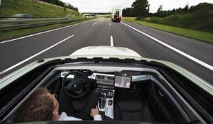 BMW-jev prikaz samodejne vožnje po avtocesti