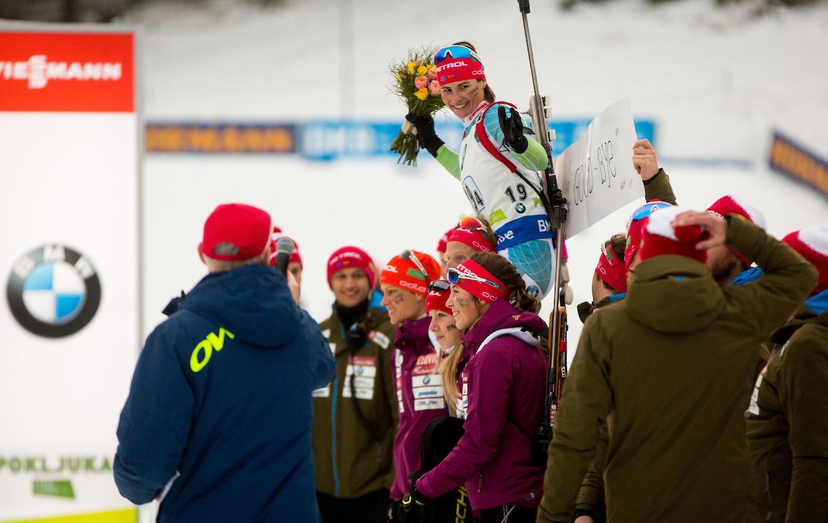 Pokljuka ženska štafeta | Foto Žiga Zupan/Sportida