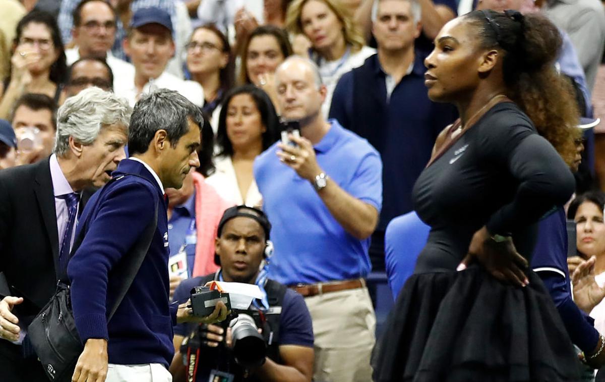 Serena Williams, Carlos Ramos | Foto Guliver/Getty Images