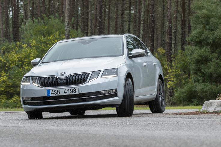 Slovenski policisti bodo nad prometom bdeli v prenovljenih octaviah. Ta velja v Sloveniji za tretji najbolje prodajani avtomobil. | Foto: Škoda