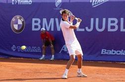 Bedene premagal Volandrija in osvojil challenger