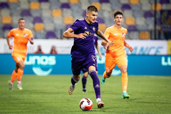 Nino Žugelj je dosegel edini zadetek za Maribor. | Foto: Blaž Weindorfer/Sportida