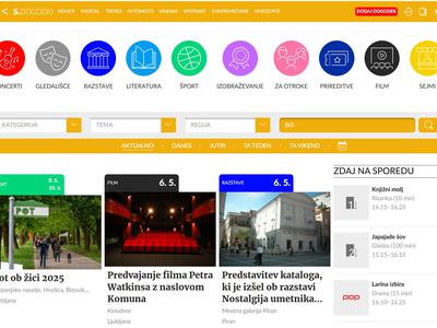 Iščete, kaj se dogaja blizu vas? Tu so Siol.Dogodki!