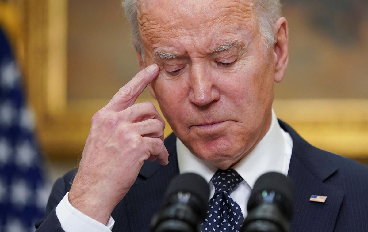 Joe Biden | Predsednik Joe Biden je sicer cepljen z dvema poživitvenima odmerkoma. | Foto Reuters