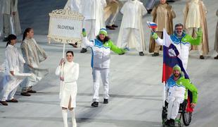 Jakič paraolimpijski slalom končal v prvi vožnji