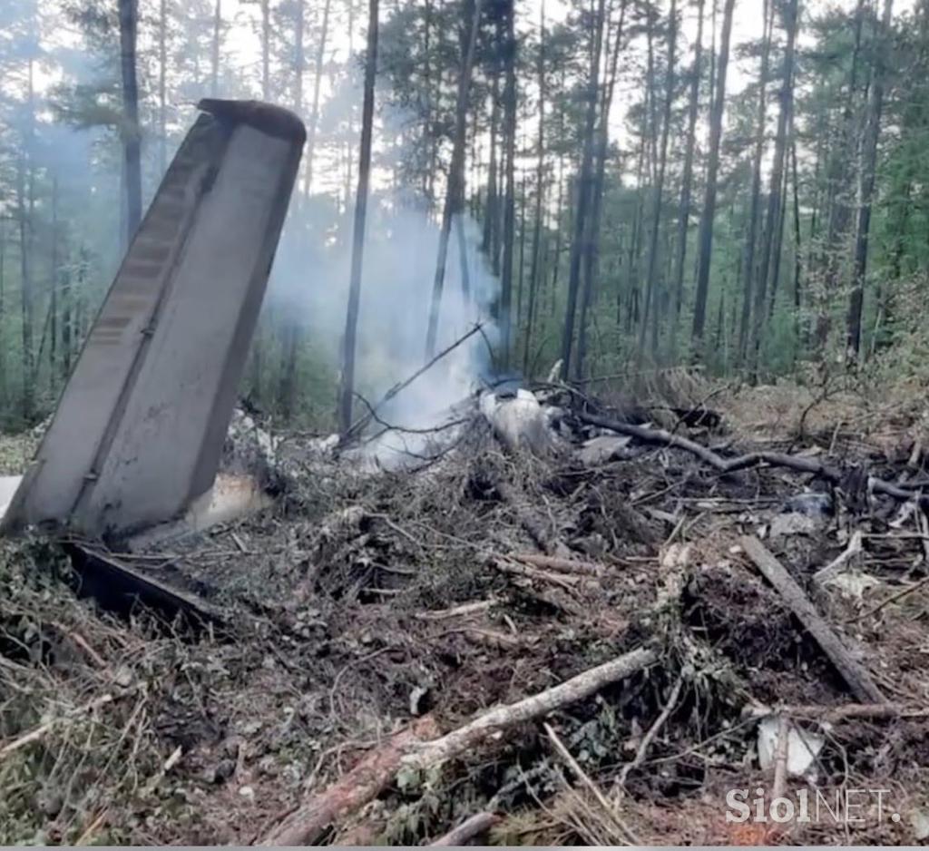 rusko letalo AN-22 nesreča