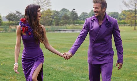 Tako sta zakonca Beckham obeležila srebrno obletnico poroke #foto