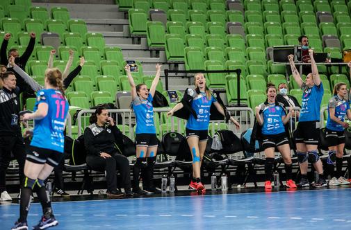 Slovenske prvakinje dobile tekmice v ligi prvakinj