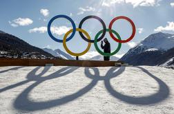 Prvi slovenski olimpijci že trenirali na prizorišču iger